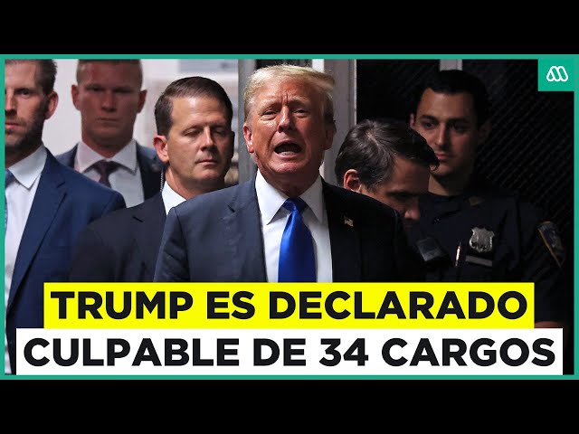 ⁣Donald Trump es declarado culpable: ¿Podría ir a la cárcel?