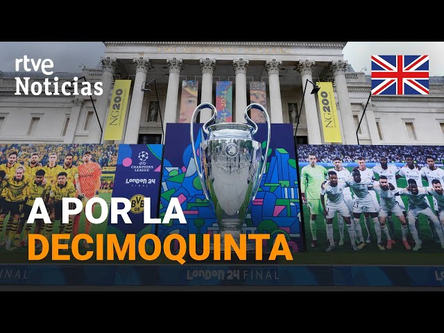 ⁣CHAMPIONS: El REAL MADRID aterriza en LONDRES para jugar la FINAL contra el DORTMUND| RTVE
