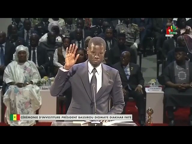 ⁣Portrait du Président de la république du Sénégal, son excellence monsieur Bassirou Diomaye Faye