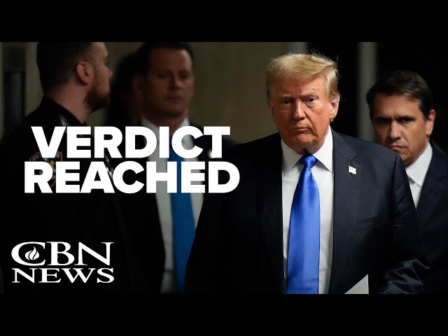 ⁣LIVE: Trump Verdict Reach | CBN News