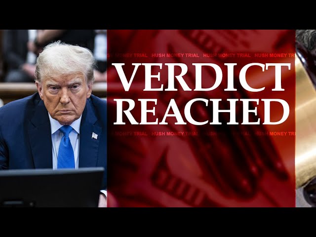 ⁣Donald Trump verdict: Guilty on all charges