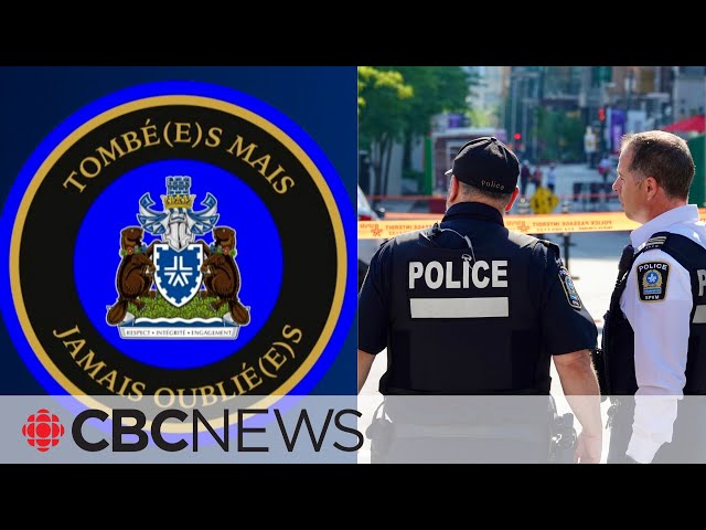 ⁣Why Montreal police are replacing the controversial thin blue line patch with their own