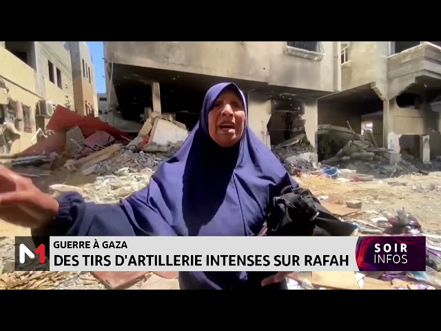⁣Guerre à Gaza : des tirs d´artillerie intenses sur Rafah