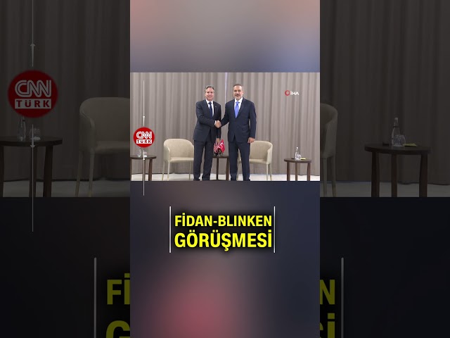 Dışişleri Bakanı Hakan Fidan, Çekya'da ABD’li Mevkidaşı Blinken İle Görüştü