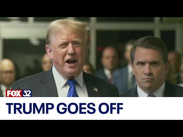 ⁣'Our country's gone to hell': Trump speaks after guilty verdict