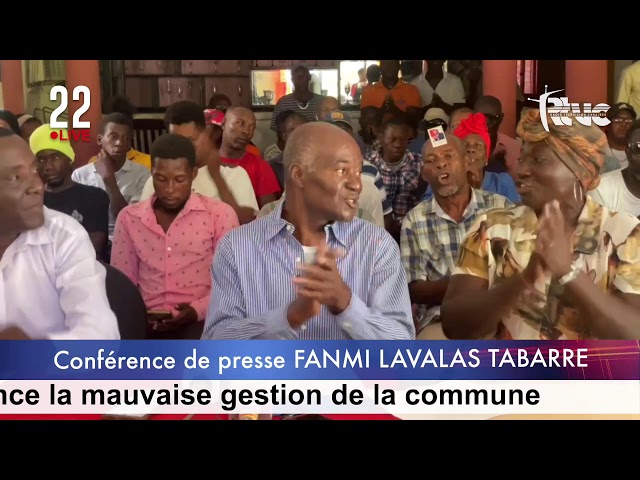 La Coordination communale de Tabarre du parti politique Fanmi Lavalas dénonce la mauvaise gestion…