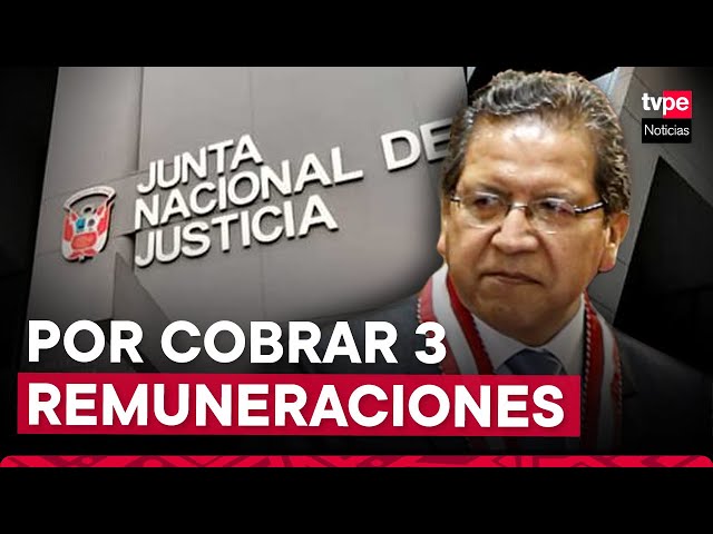 JNJ aprobó suspender por 120 días al fiscal supremo titular Pablo Sánchez