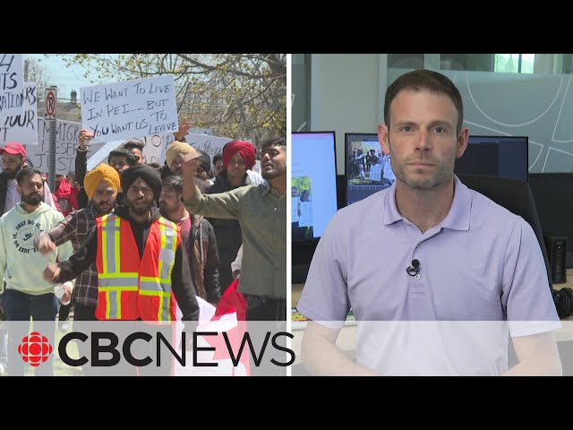 ⁣Why are foreign workers protesting on P.E.I.?