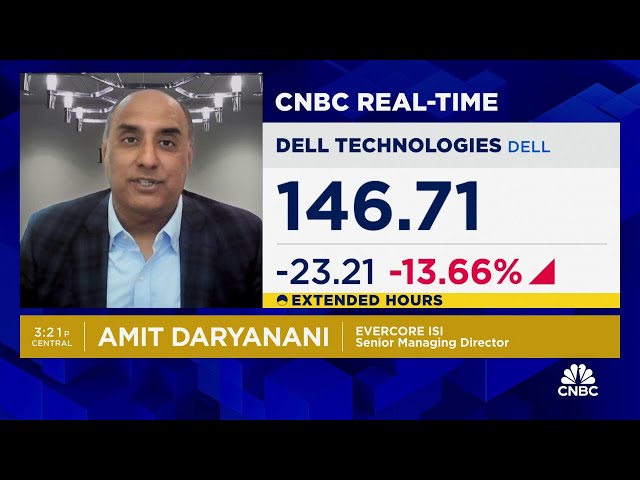 ⁣Dell's backlog miss is driving stock down, says Evercore ISI's Amit Daryanani