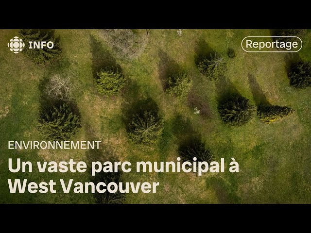 ⁣Un vaste parc municipal à West Vancouver