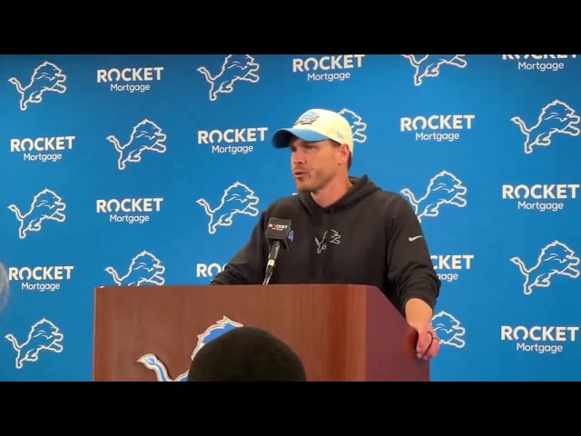 ⁣Lions OC Ben Johnson explains why he decided to stay in Detroit