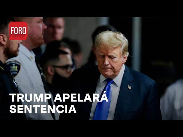 ⁣El expresidente Donald Trump apelará sentencia - A las 3