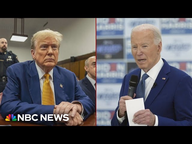 ⁣Biden campaign on Trump guilty verdict: 'No one is above the law'