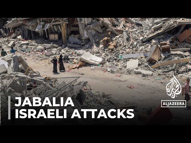 ⁣Jabalia reduced to rubble: Israel destroys most of Gaza's largest camp