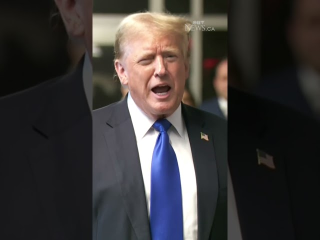 ⁣"I'm an innocent man": Trump reacts to guilty verdict