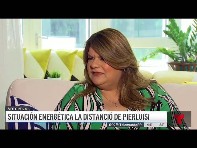 ⁣Jenniffer González cataloga como un fracaso el sistema energético de Puerto Rico
