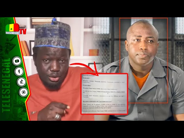 ⁣"Lac 2 Problem am dou passeport, lénéne la...", Ahmed Cissé brandit des DOCUMENTS en DIREC