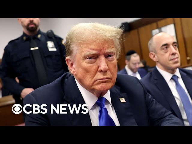 ⁣Details from inside courtroom as jury read Trump verdict