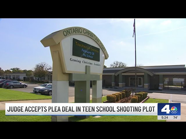 ⁣Judge accepts plea deal in Ontario teen school shooting plot