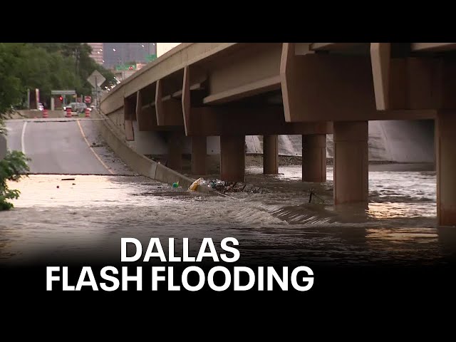 ⁣Latest round of storms bring flash flooding mess across North Texas