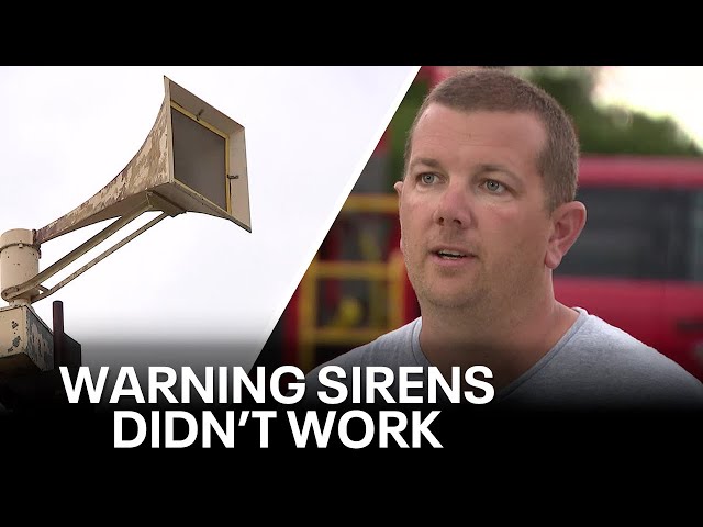 ⁣Valley View fire chief on warning siren malfunction: 'We're trying to be transparent'