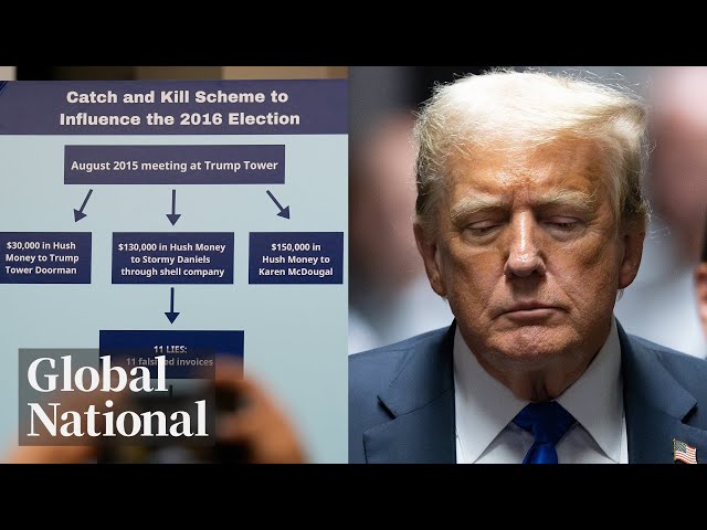⁣Global National: May 30, 2024 | What Trump's hush money verdict means for his political future