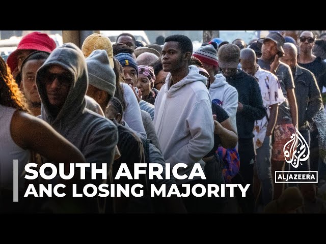 ⁣South Africa election updates: Early results show ANC could lose majority