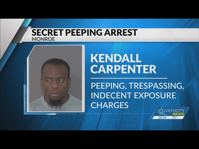 ⁣Accused ‘secret peeper’ arrested in Monroe neighborhood