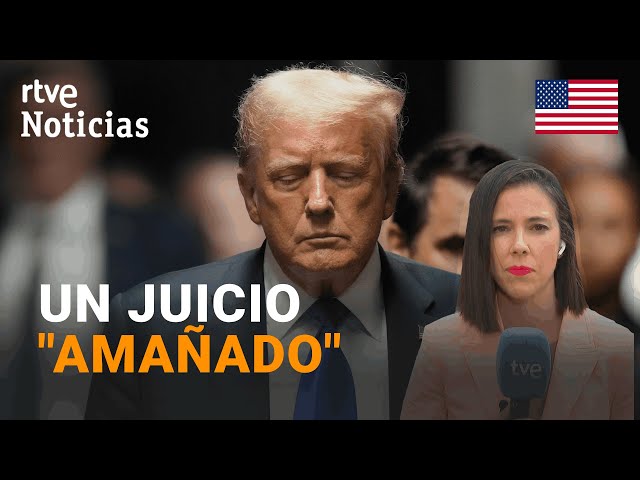 TRUMP: El JURADO lo declara CULPABLE de 34 DELITOS por el 'caso STORMY DANIELS' | RTVE