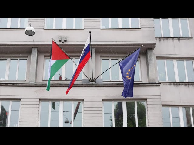 ⁣سلوفينيا تصبح رابع بلد أوروبي تعترف حكومته بدولة فلسطين منذ بداية حرب غزة • فرانس 24 / FRANCE 24