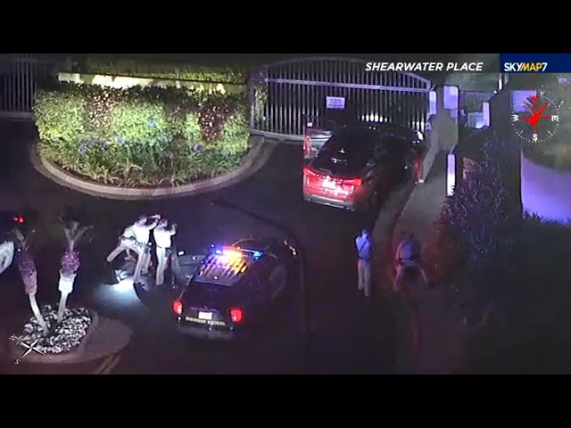 ⁣CHASE: Driver leads authorities on high-speed pursuit from LA to Orange County