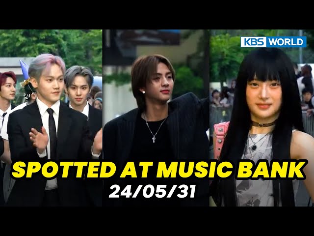 ⁣(Spotted at Music Bank) ATEEZ, MCND, DXMON, YOU DAYEON, XG 뮤직뱅크 출근길 | KBS WORLDTV 240531