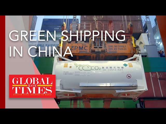 ⁣Green shipping in China: groundbreaking system captures, stores CO2 from ships' exhaust gas