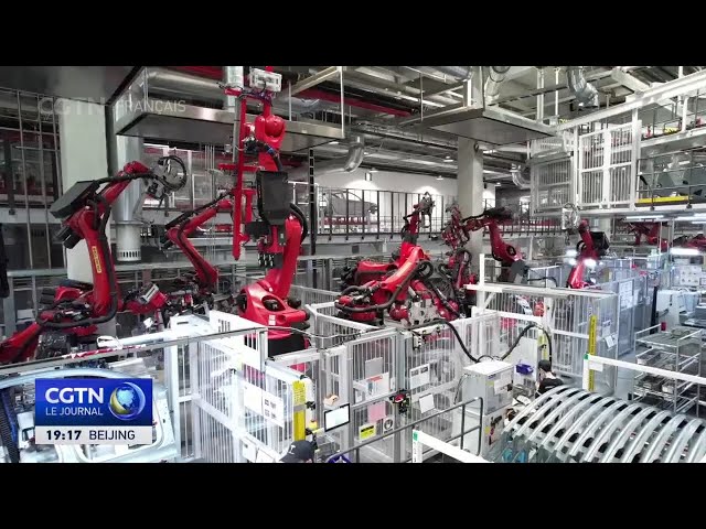 ⁣Le secteur manufacturier de Shanghai se transforme grâce aux nouvelles technologies