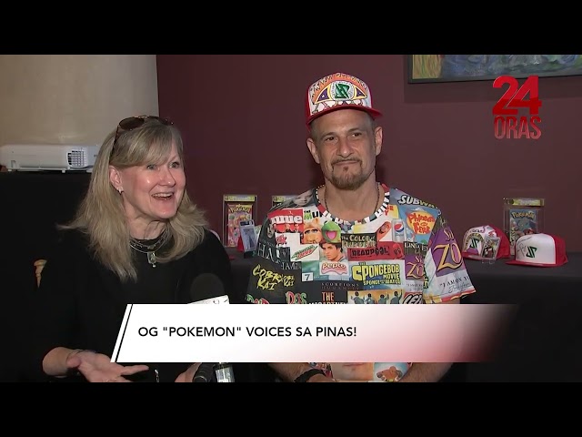 ⁣OG “Pokemon” voices nasa Pinas! | 24 Oras