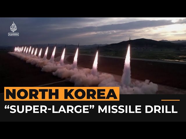 ⁣North Korea’s Kim Jong Un oversees "super-large" missile launch | Al Jazeera Newsfeed