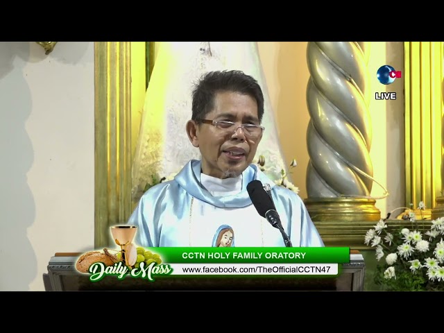 ⁣31 MAY 2024  - HOMILY by Rev.  Fr. Jose Adonis Aquino