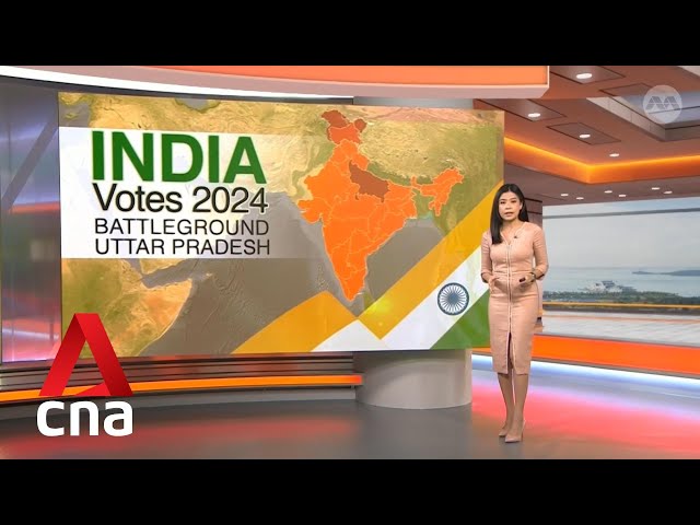 What is the significance of the Uttar Pradesh state in the ongoing India election?