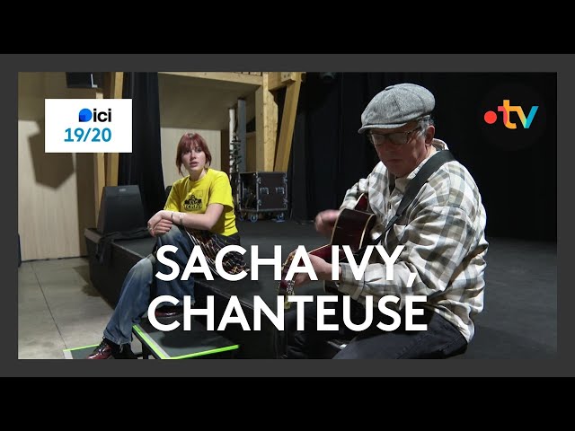 Portrait de la chanteuse poitevine Sacha Ivy