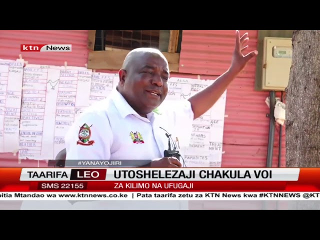 ⁣Utoshelezaji wa chakula Voi: Wakula wapokea wafunzo kuhusu kilimo mbdala