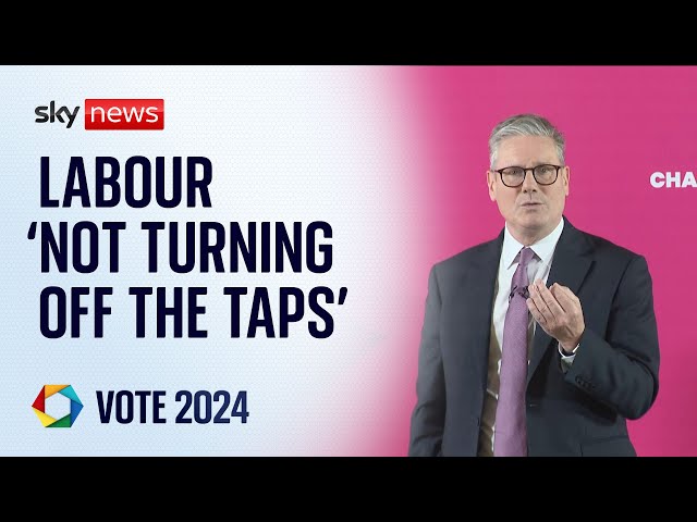 ⁣Labour 'not turning off the taps' on oil and gas, but transition is coming, Keir Starmer s