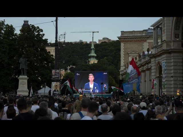 ⁣Hungarian TV broadcasts first political debate in 18 years