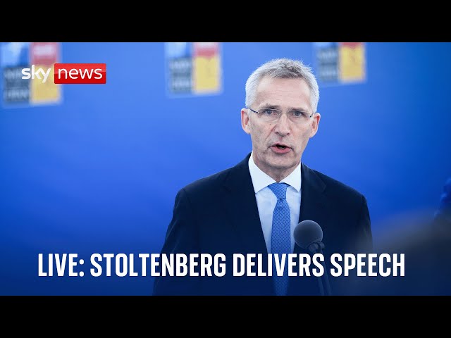 ⁣Watch live: NATO Secretary General Jens Stoltenberg delivers speech at conference in Prague