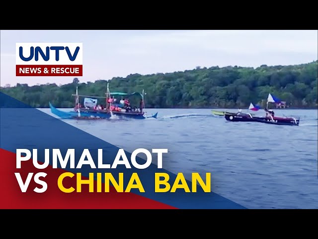 ⁣Mga Pilipinong mangingisda, pumalaot sa WPS sa kabila ng fishing ban ng China