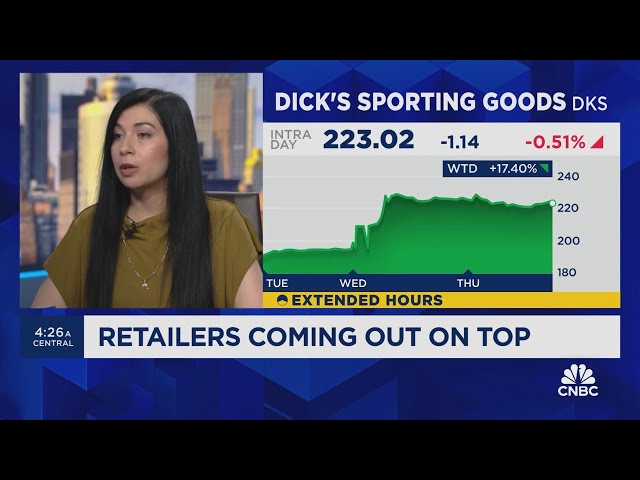 ⁣Ramirez: Strongest retail categories are grocery, skincare, footcare, and off-price