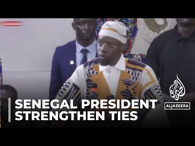 ⁣Senegal president visits Sahel nations: New leader's first trip to Mali & Burkina Faso