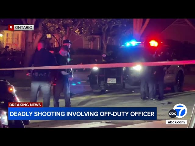 ⁣Off-duty LAPD officer involved in shooting that left person dead, officials say