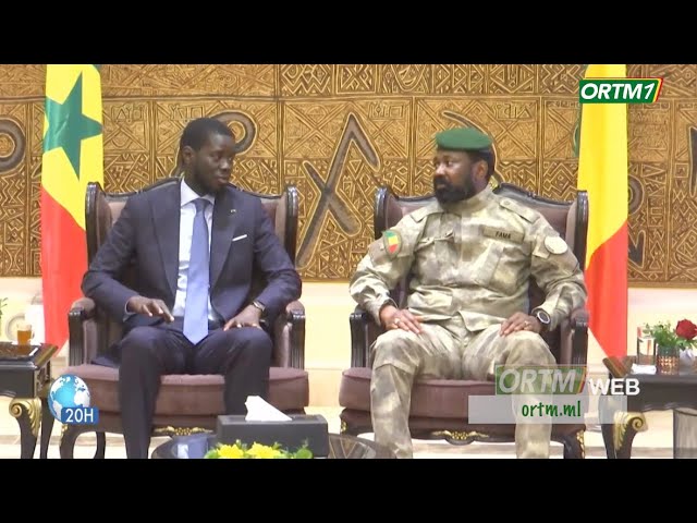 ⁣"Nous avons aussi parlé la question de la CEDEAO" a dit le Président sénégalais après un t
