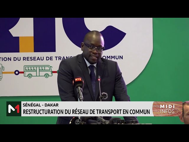 ⁣Sénégal-Dakar : restructuration du réseau du transport en commun