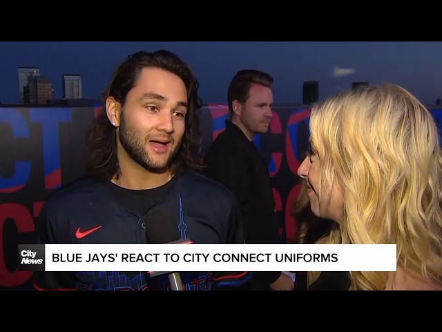 ⁣Blue Jays players react to viral City Connect jerseys